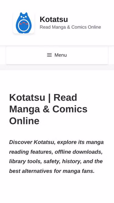 Screenshot of kotatsu.click