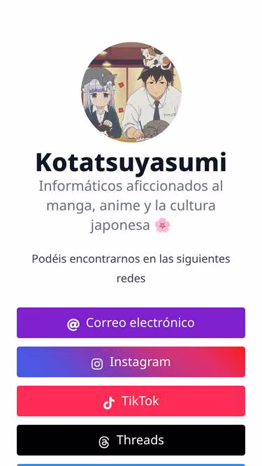 Screenshot of kotatsu.es