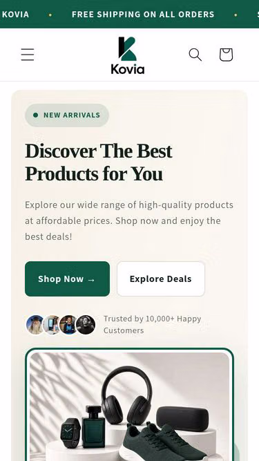 Screenshot of kovia.site