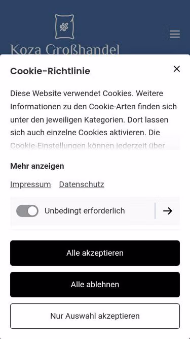 Screenshot of koza.info
