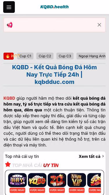 Screenshot of kqbd.voto