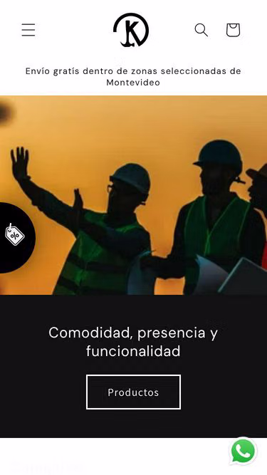 Screenshot of kraft.com.uy