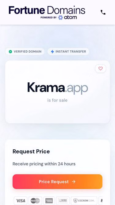 Screenshot of krama.app