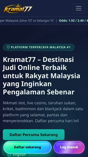 Screenshot of kramat77.best