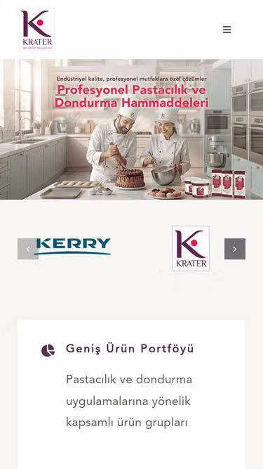 Screenshot of krater.com.tr