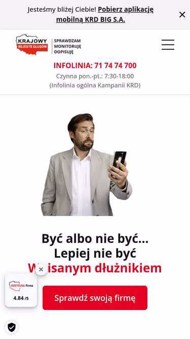Screenshot of krd.pl