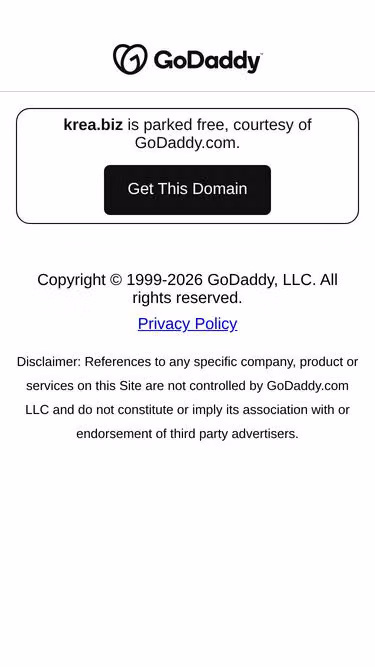 Screenshot of krea.biz