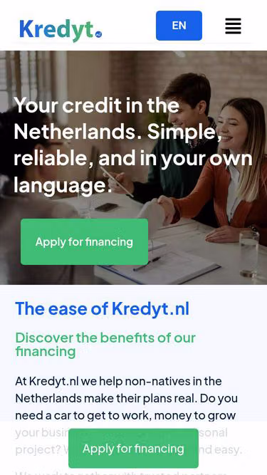 Screenshot of kredyt.nl