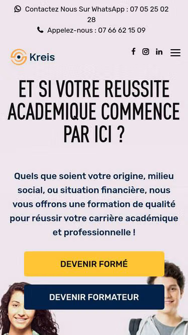 Screenshot of kreis.ma