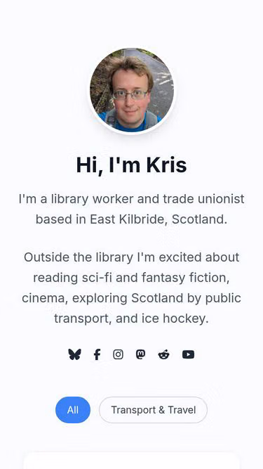 Screenshot of kris.scot