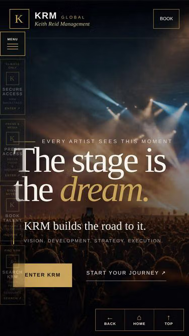 Screenshot of krm.global
