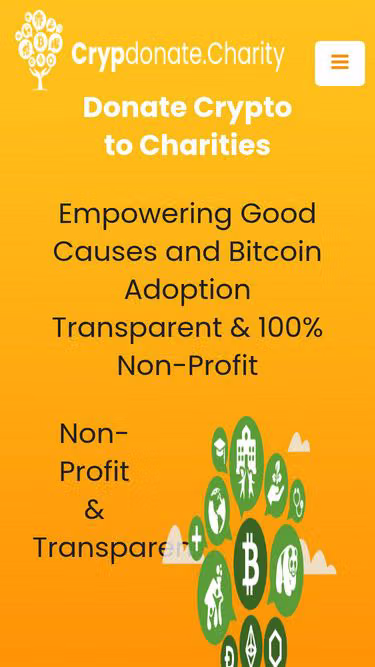 Screenshot of kryptos.charity
