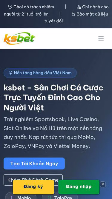 Screenshot of ksbet.onl