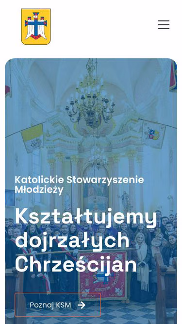 Screenshot of ksm.org.pl