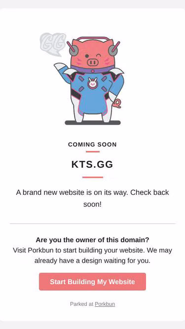 Screenshot of kts.gg
