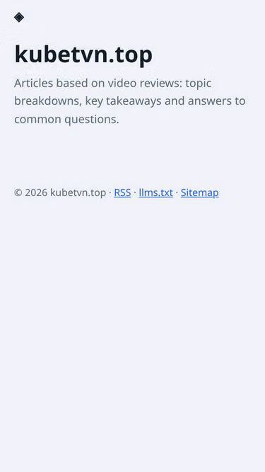 Screenshot of kubetvn.top