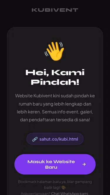 Screenshot of kubi.my.id