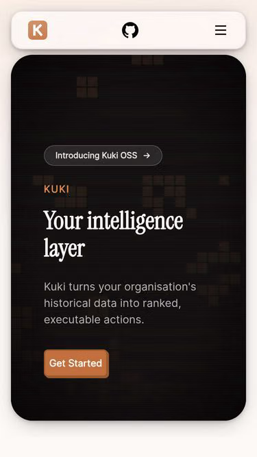 Screenshot of kuki.co.ke