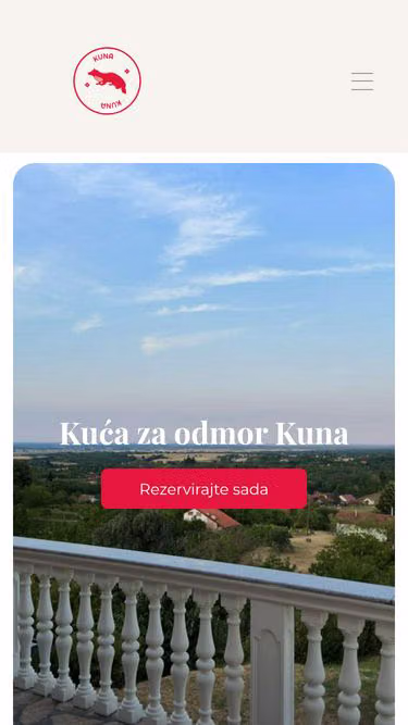 Screenshot of kuna.com.hr