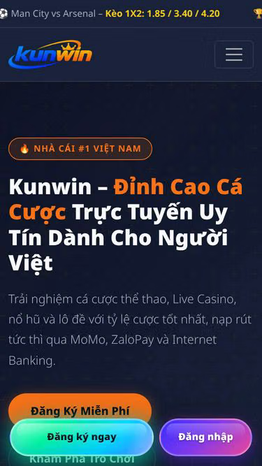 Screenshot of kunwin.best