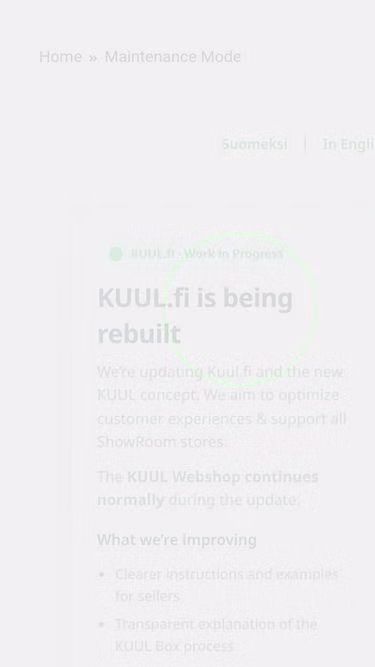 Screenshot of kuul.fi
