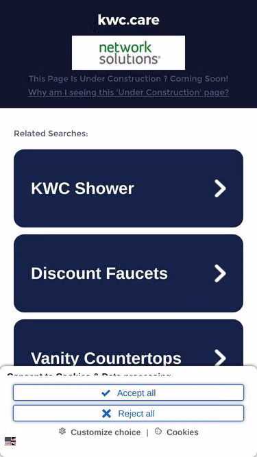 Screenshot of kwc.care