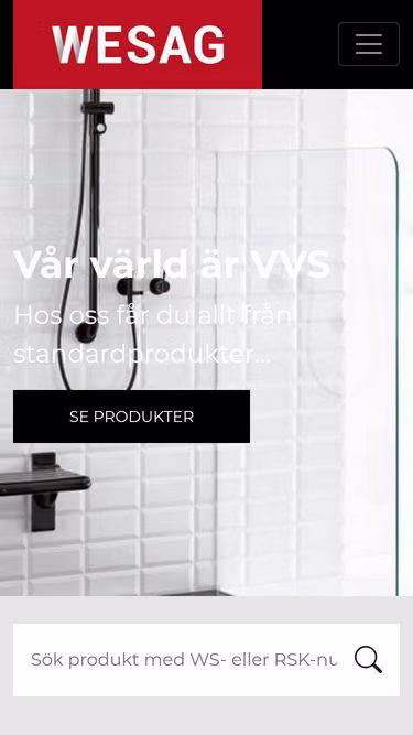 Screenshot of kwc.se