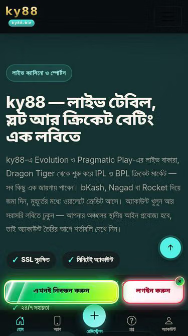 Screenshot of ky88.biz