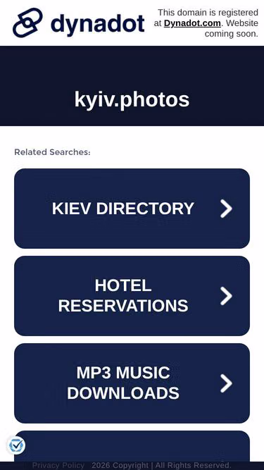 Screenshot of kyiv.photos