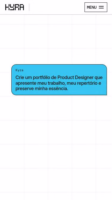 Screenshot of kyra.design