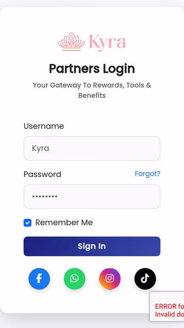 Screenshot of kyra.web.lk