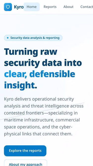 Screenshot of kyro.top