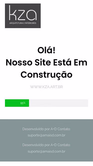 Screenshot of kza.art.br