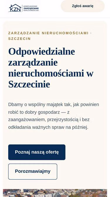 Screenshot of kzn.szczecin.pl