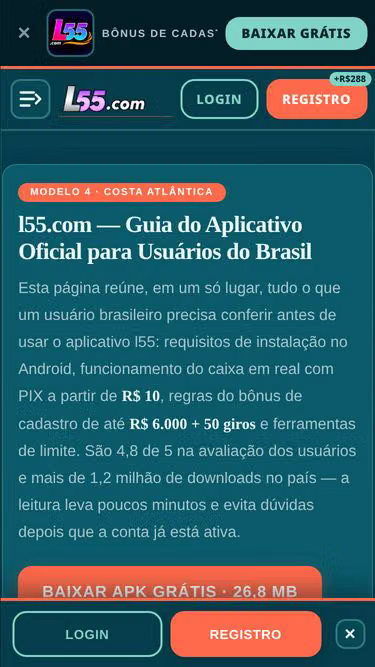 Screenshot of l55.org