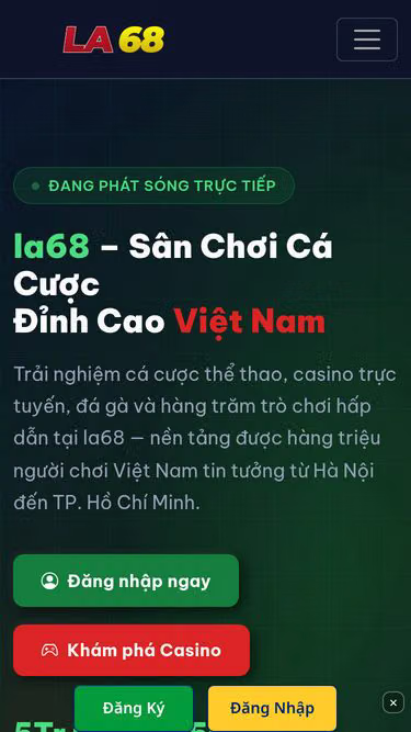 Screenshot of la68.lat