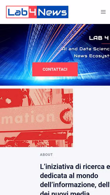Screenshot of lab4.news