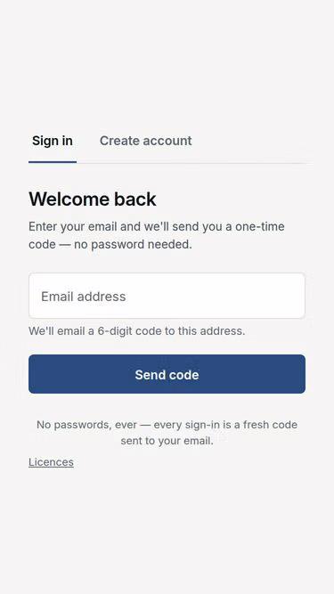 Screenshot of label.ly