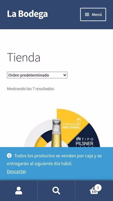 Screenshot of labodega.mx