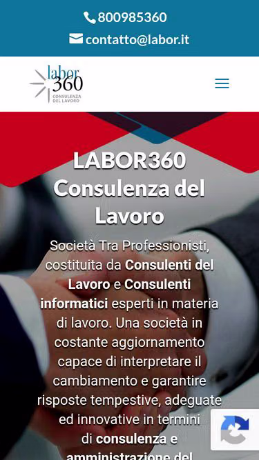 Screenshot of labor.it