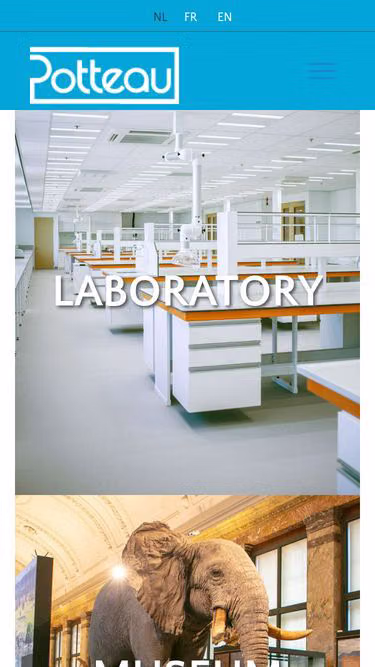 Screenshot of labservice.be