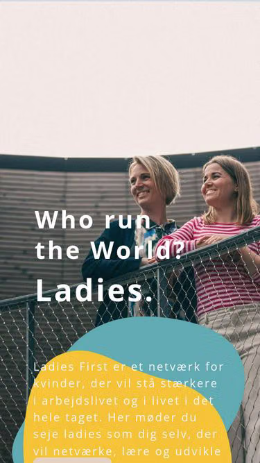Screenshot of ladiesfirst.dk