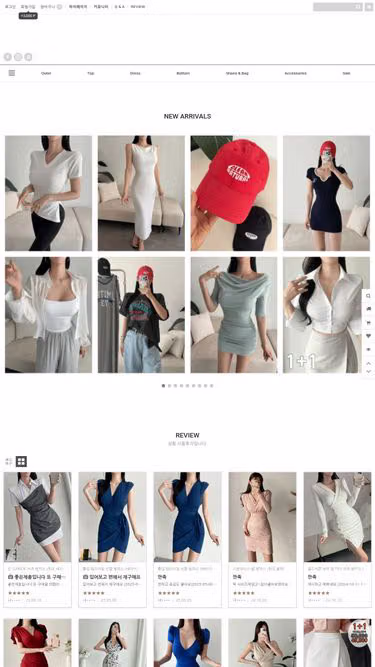 Screenshot of lafit.co.kr