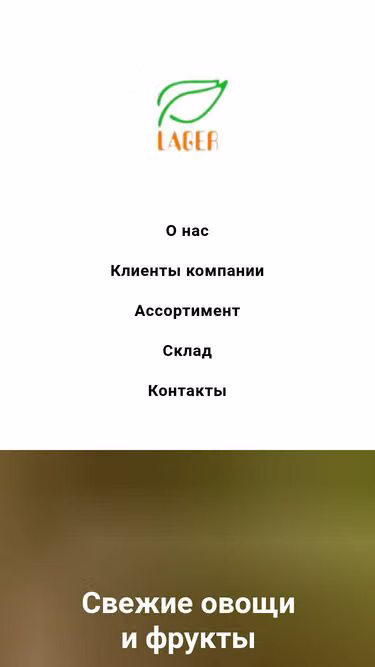 Screenshot of lager.ltd
