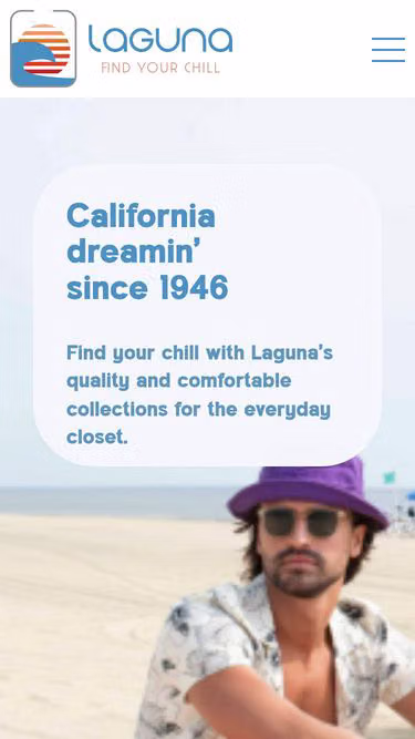 Screenshot of laguna.store