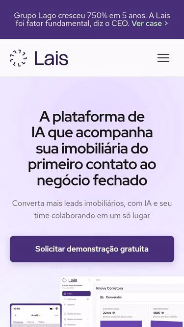Screenshot of lais.ia.br