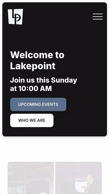 Screenshot of lakepoint.net