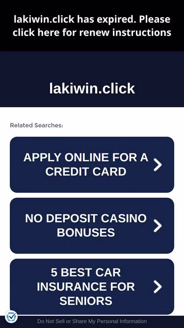 Screenshot of lakiwin.click
