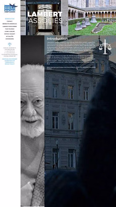 Screenshot of lambert.be