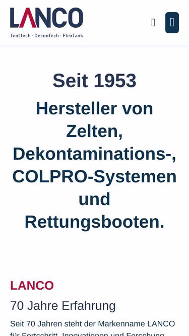 Screenshot of lanco.eu